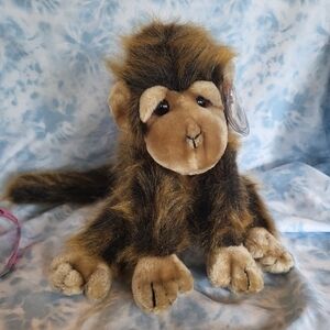 Retired Vintage 1998 Cha Cha The Chimp Ty Beanie Buddy